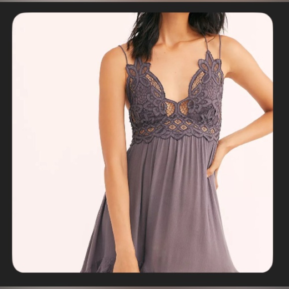 M136 // NWT // FP One Adella Slip Dress // Size L - Picture 2 of 7